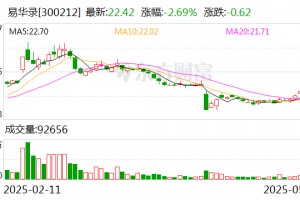 易华录：公司2024年研发费用投入共计17209.49万元