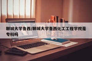 聊城大学鲁西/聊城大学鲁西化工工程学院是专科吗
