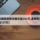 【美国新冠肺炎确诊超241万,美国新冠确诊超737万】