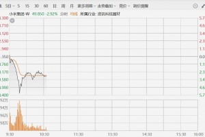 小米一度大跌近6%，前舱盖惹争议传触发退车潮
